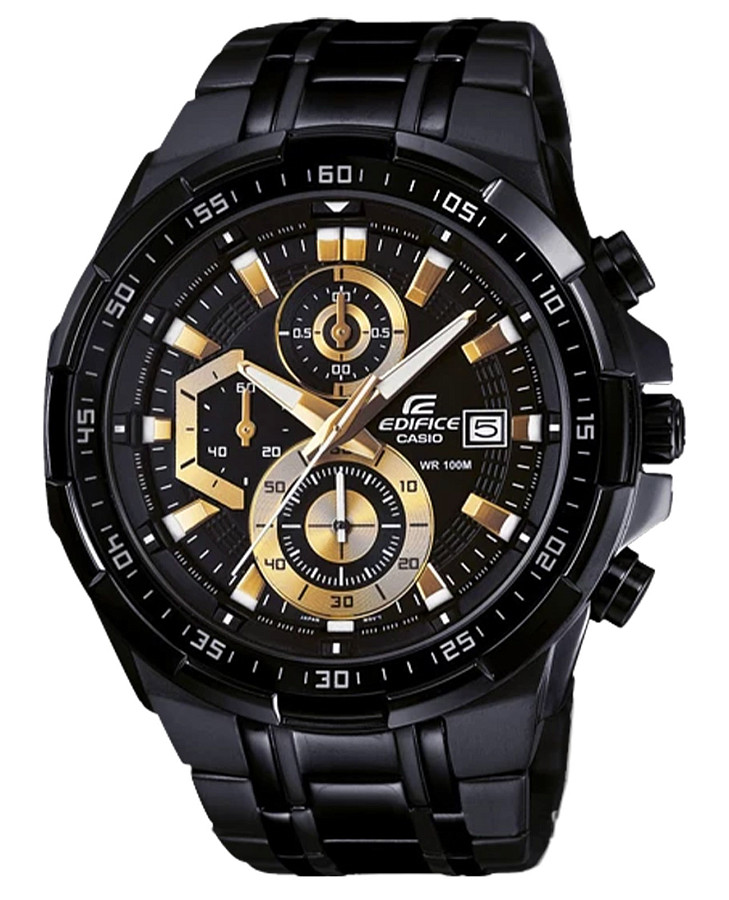 Часы Casio Edifice EFR-539BK-1AVUDF (EFR-539BK-1A) — мужские