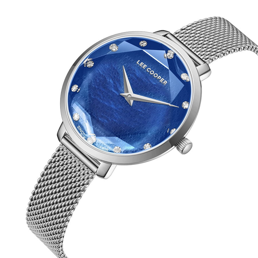 Часы Lee Cooper LC08078.390 — кварцевые, металл суперметалл