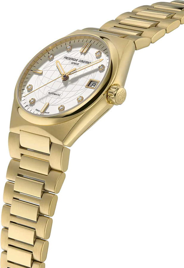 Часы Frederique Constant Highlife Ladies Automatic FC-303VD2NH5B — золото металл сталь, Швейцария