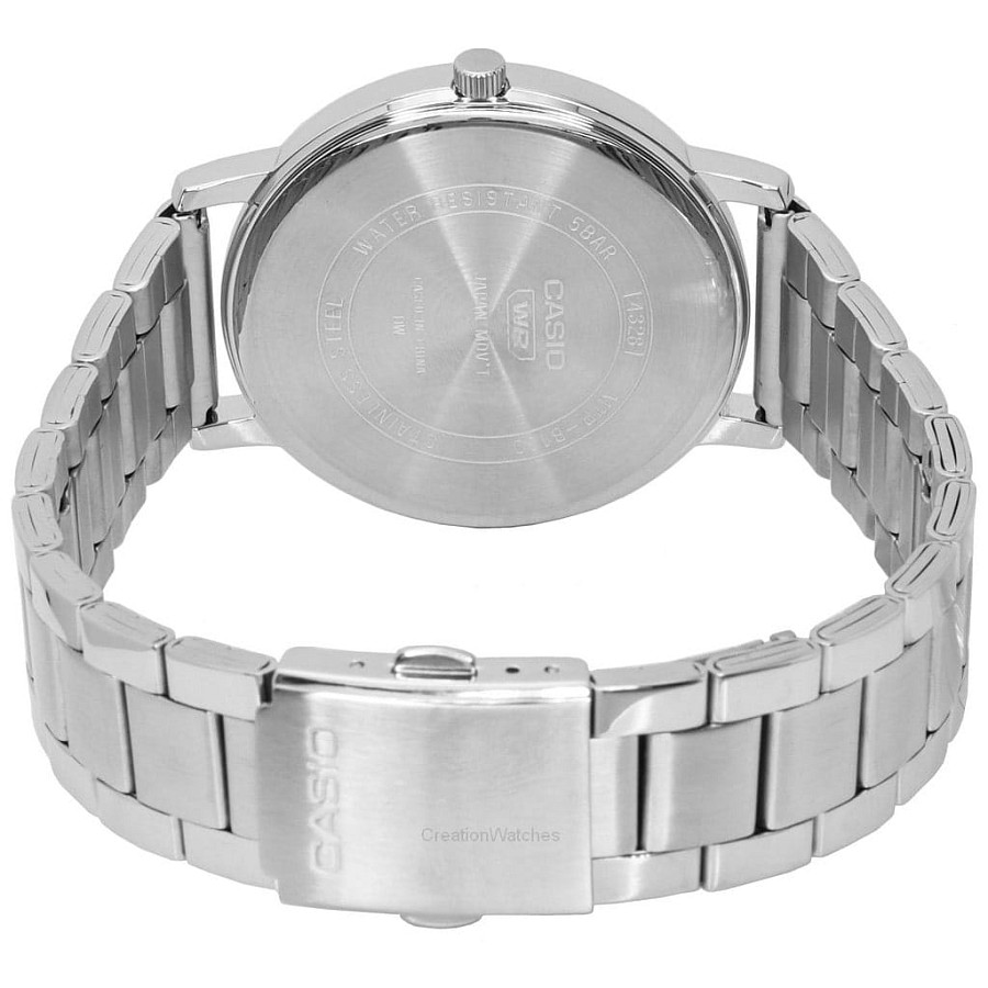 Часы Casio Collection MTP-B130D-1A — кварцевые, сталь