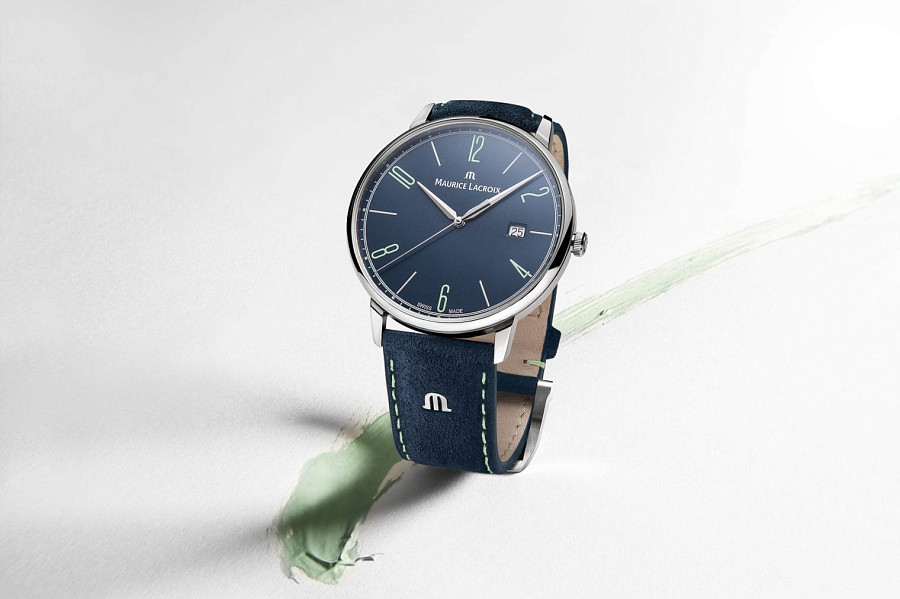 Часы Maurice Lacroix Eliros Date EL1118-SS00E-420-C — нержавеющая сталь, мужские