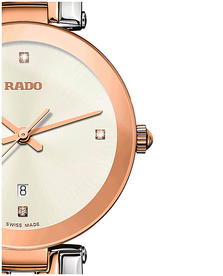 Часы Rado Florence Diamonds R48873733 — кварцевые, металл сталь