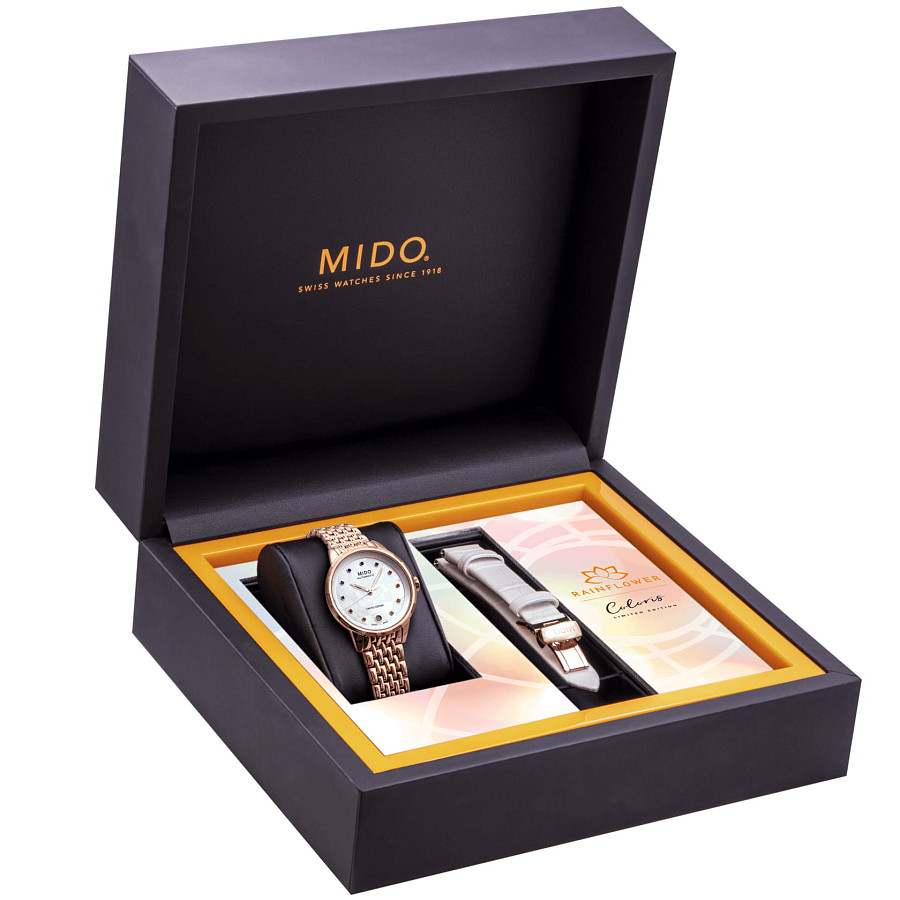 Часы Mido Rainflower M043.207.33.109.00 — артикул M0432073310900, женские
