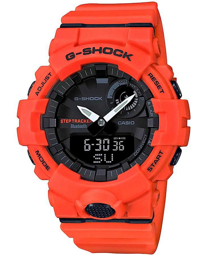 Часы Casio G-Shock GBA-800-4A — мужские, серый