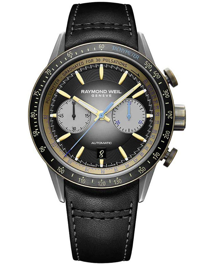 Часы Raymond Weil Freelancer 7780-TB3-20423 — мужские, черный