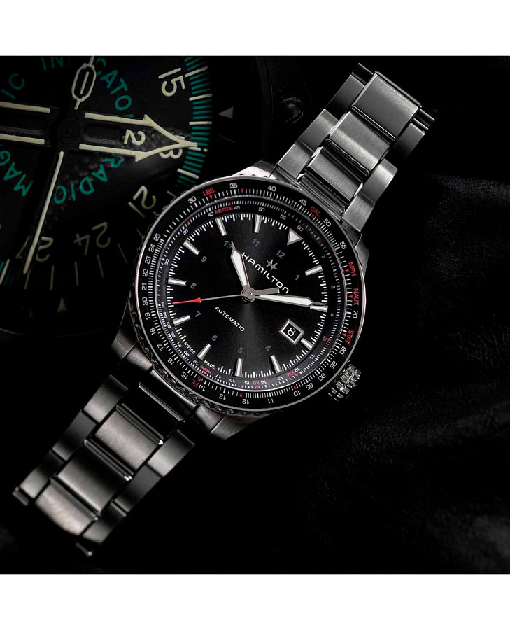 Часы Hamilton Khaki Aviation Converter H76615130 — Швейцария, мужские
