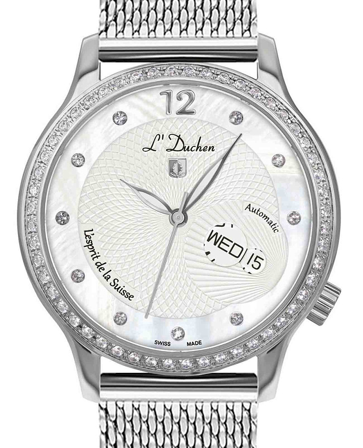 Часы L'Duchen Coquille D 713.16.33 M — металл сталь, Швейцария