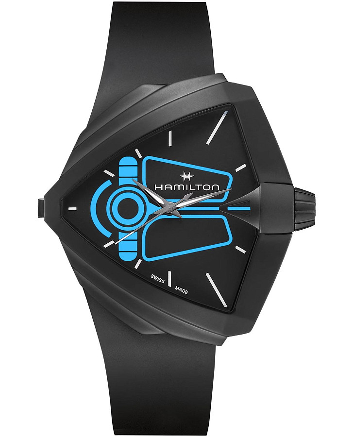 Часы Hamilton Ventura XXL Bright Dune Limited Edition H24614330 — мужские, черный