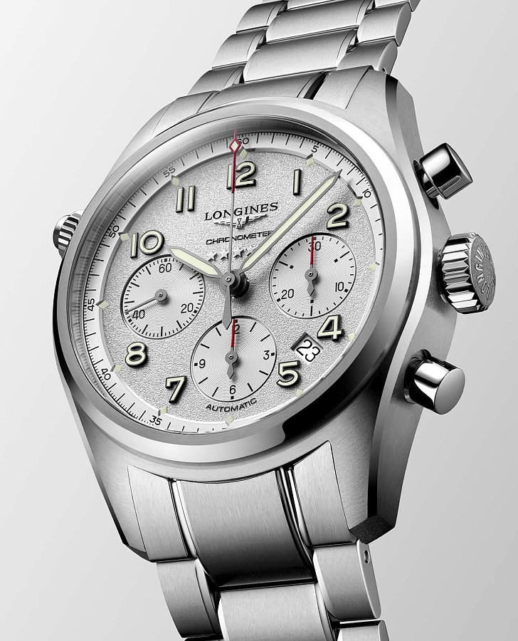 Часы Longines Spirit L3.820.4.73.6 — сталь, Швейцария