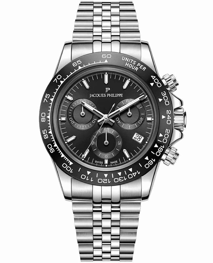 Часы Jacques Philippe JPQGC711316SBB — мужские, черный