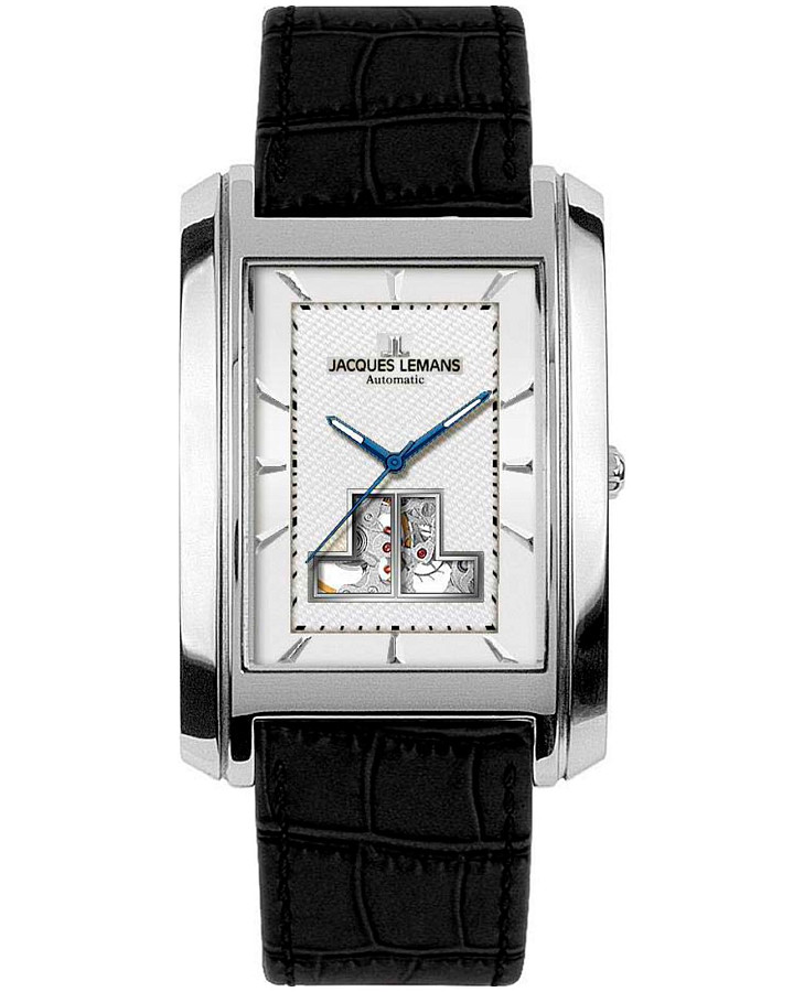 Часы Jacques Lemans 1-1368B — мужские, черный