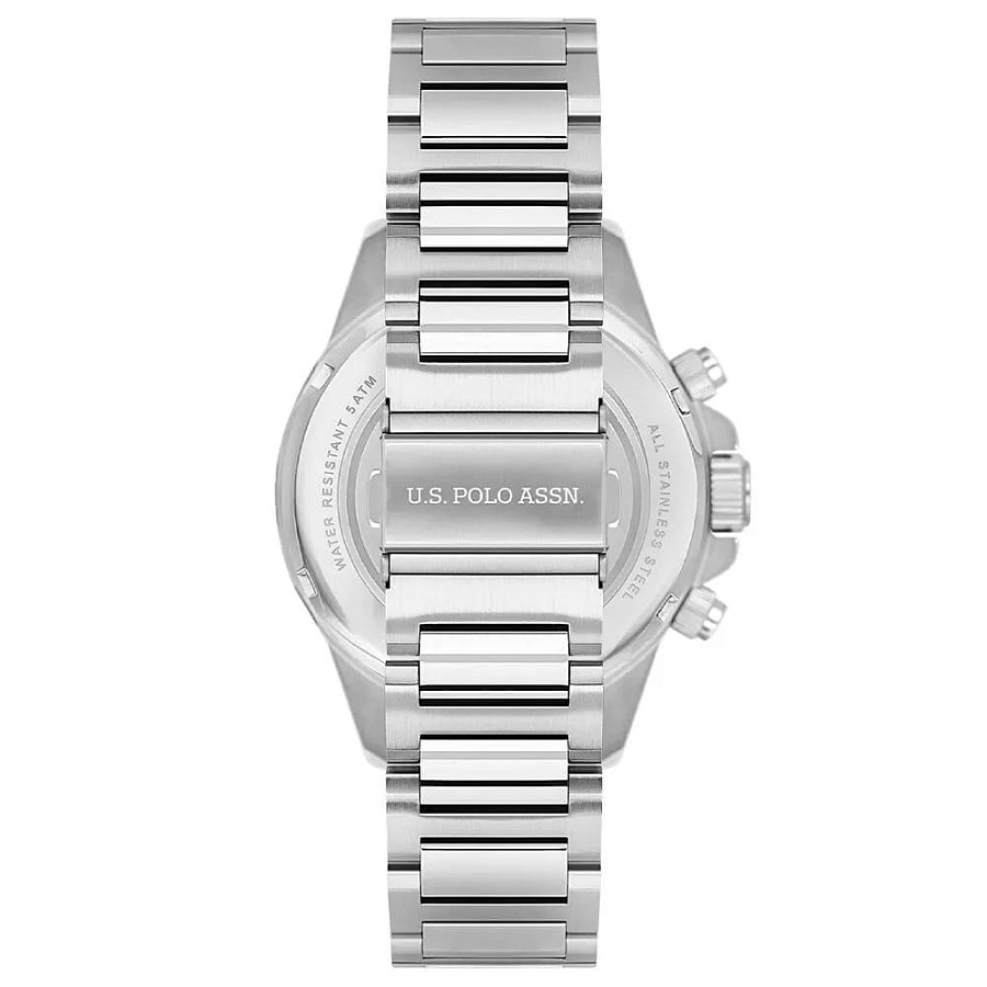 Часы U.S. Polo Assn. Crossing USPA1084-02 — сталь металл, США