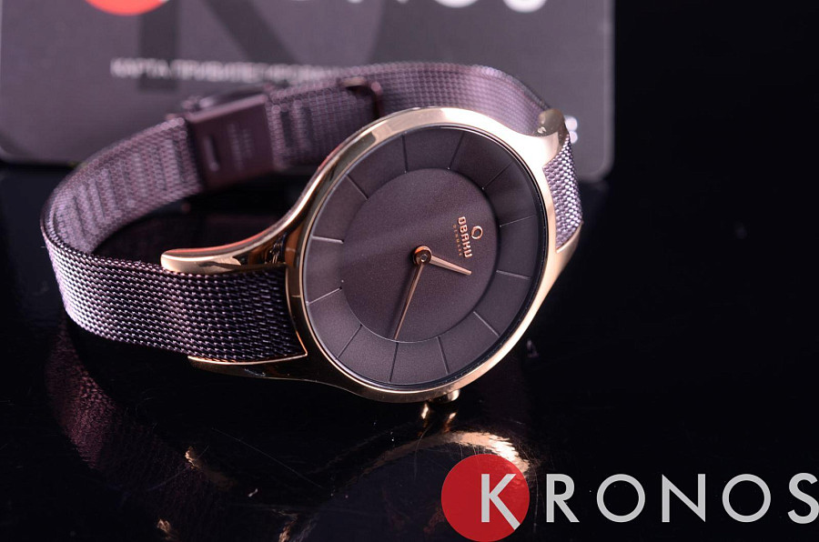 Часы Obaku V165LXVNMN — кварцевые, металл сталь