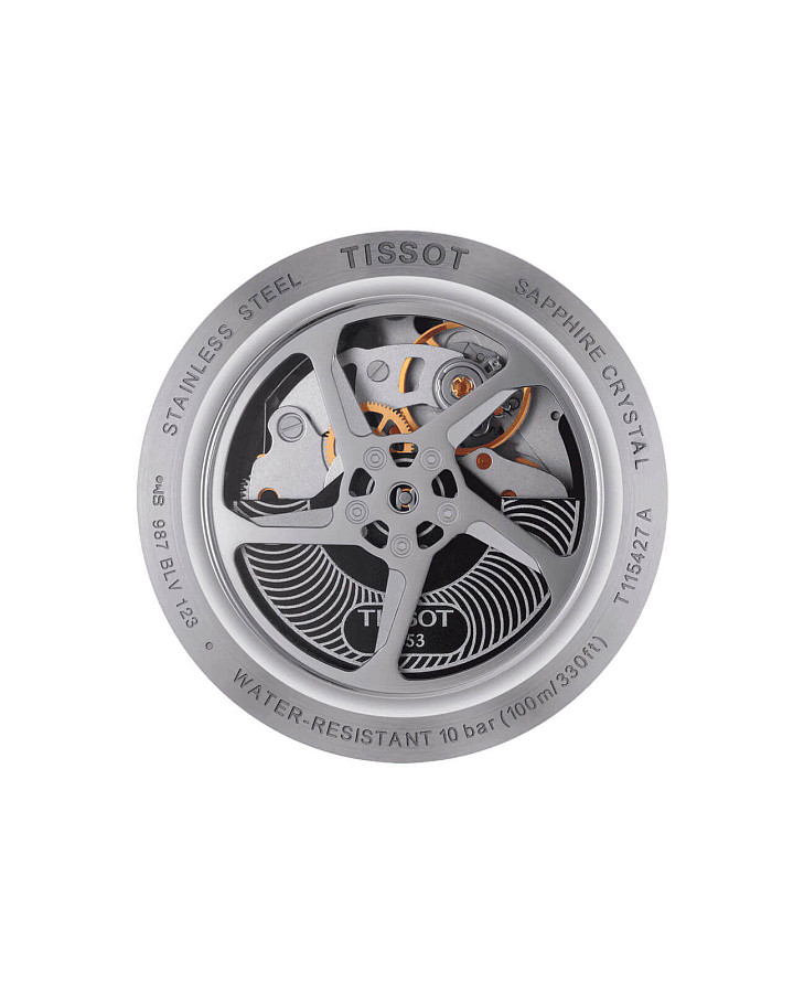 Часы Tissot T-Race Automatic Chronograph T115.427.27.031.00 — металл сталь, Швейцария