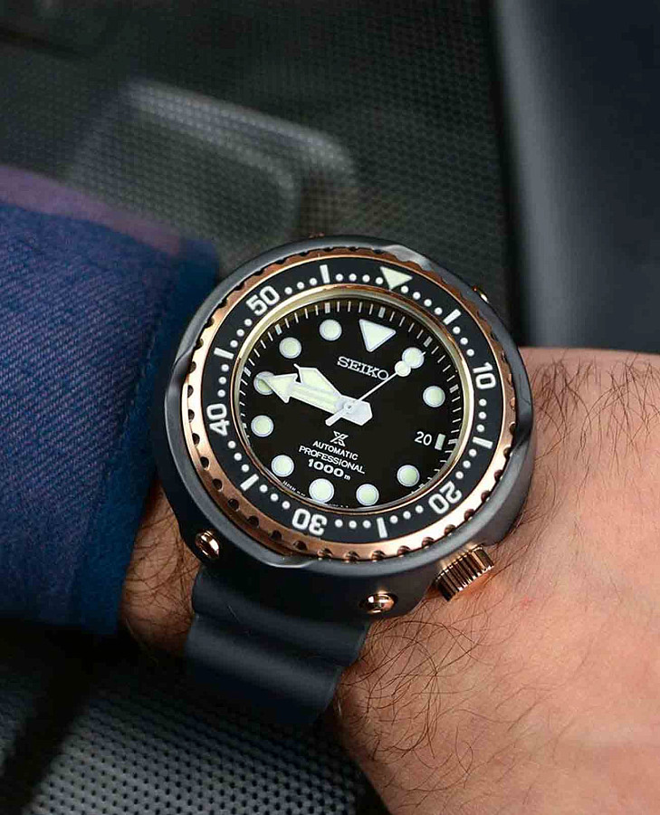 Часы Seiko Prospex SLA042J1 — механические, титан металл