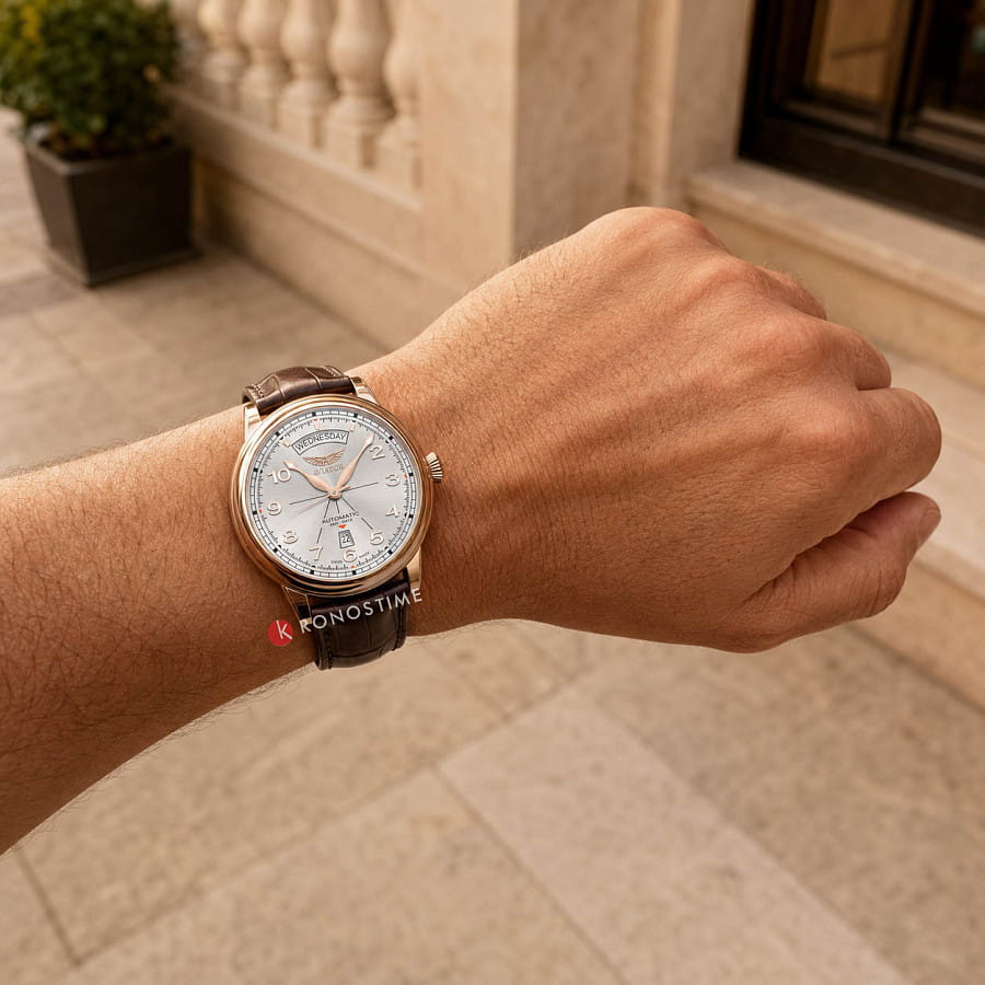 Часы Aviator Douglas Day-Date V.3.44.2.400.4 — металл сталь, Швейцария
