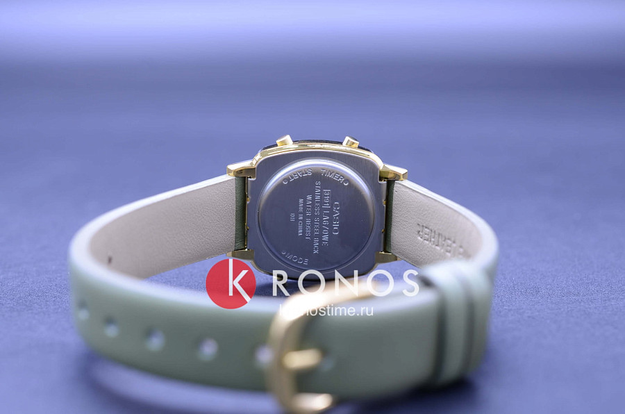 Часы Casio Collection LA670WEFL-3EF — кожаный, женские
