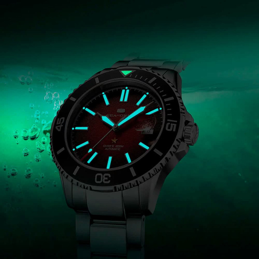 Часы Seagull Ocean Star 816.52.1523A — мужские, серебристый