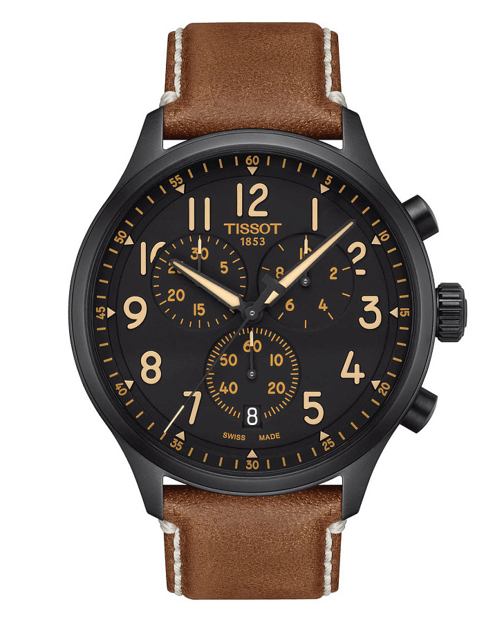 Часы Tissot Chrono XL T116.617.36.052.03 — мужские, черный