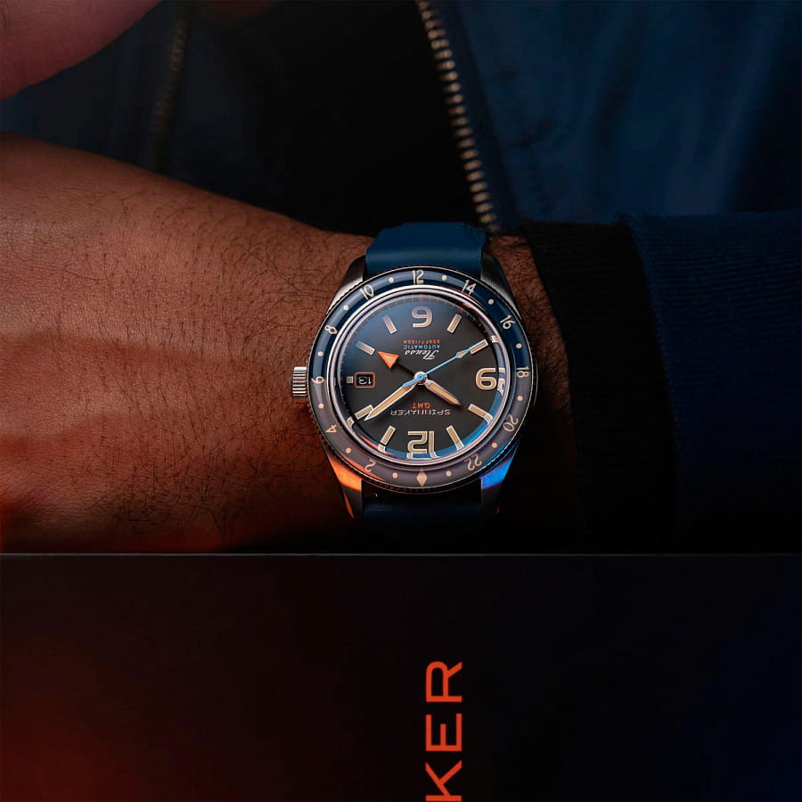 Часы Spinnaker Fleuss Gmt Automatic SP-5120-11 — нержавеющая сталь, мужские