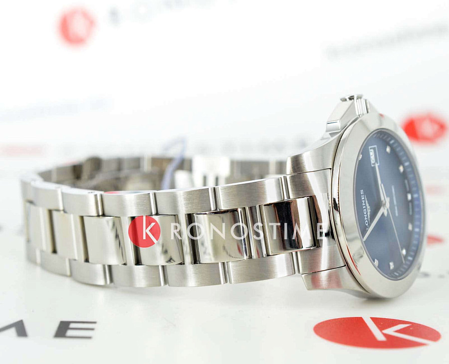 Часы Longines Conquest L3.377.4.97.6 — нержавеющая сталь, женские