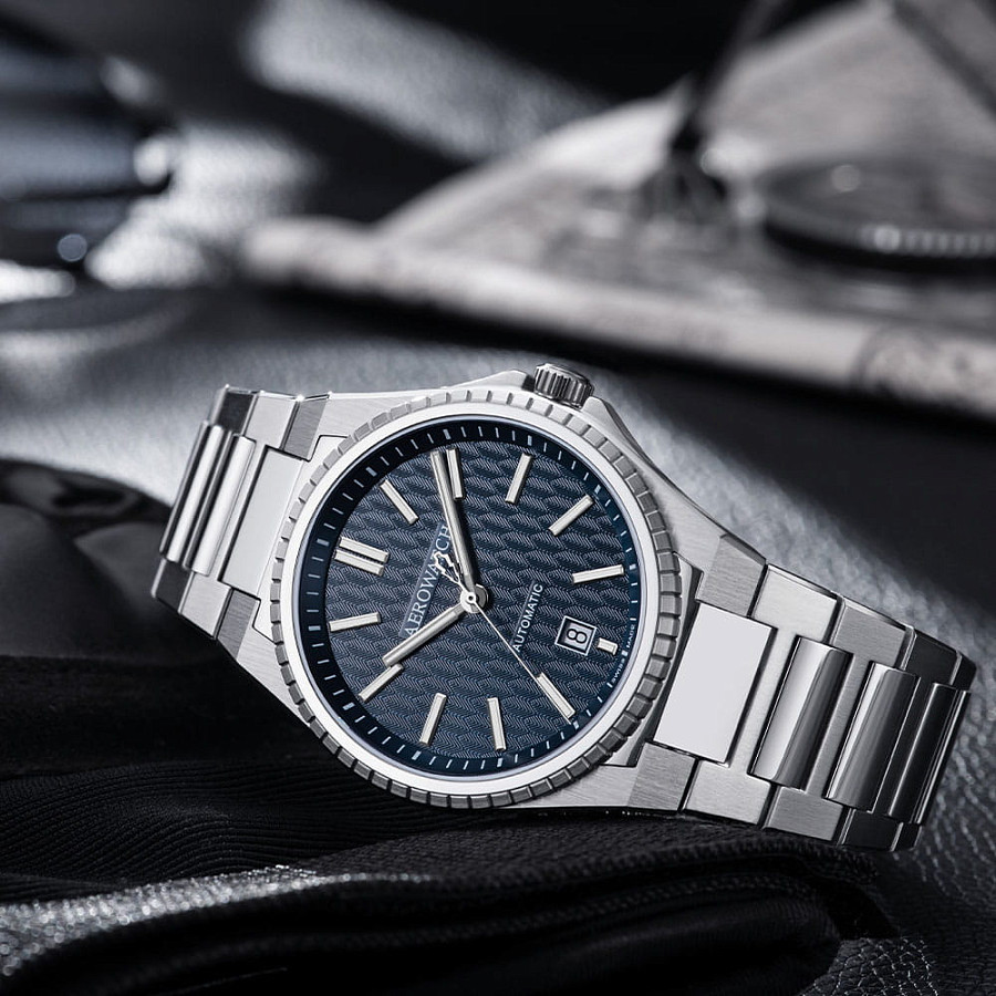 Часы Aerowatch Les Grandes Classiques 60998 AA01 M — сталь металл, Швейцария
