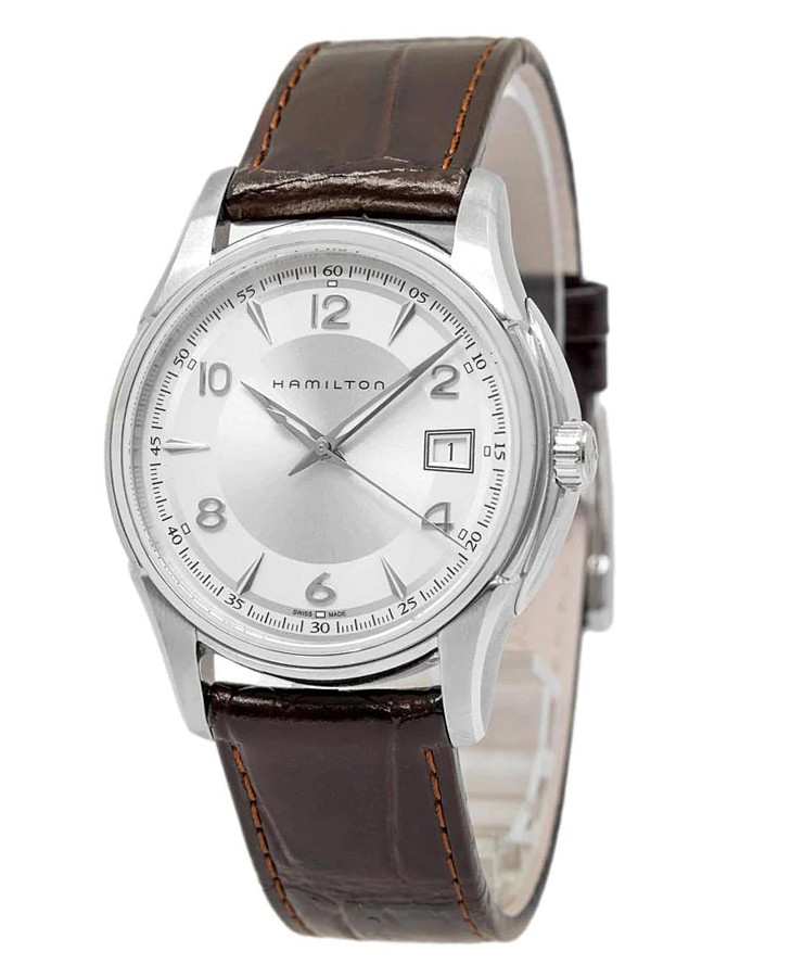 Часы Hamilton Jazzmaster Gent Quartz H32411555 — кварцевые, сталь металл