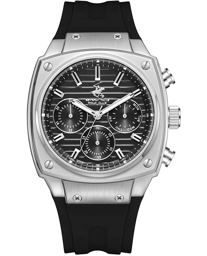 Часы Beverly Hills Polo Club BP3778X.351 — мужские, черный