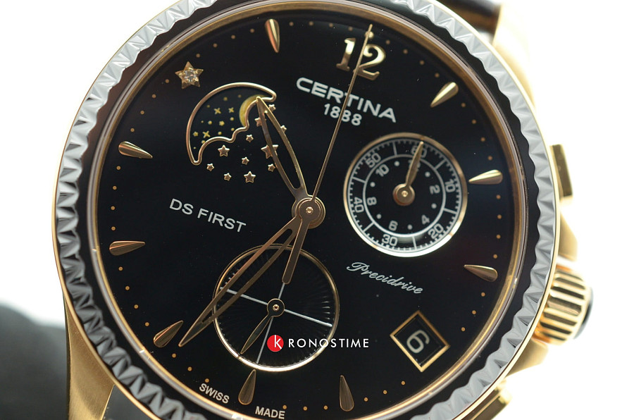 Часы Certina DS First Lady Chronograph Moon Phase C030.250.36.056.00 — артикул C0302503605600