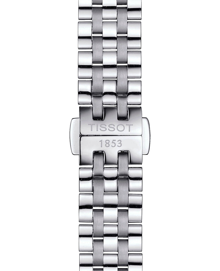 Часы Tissot Carson Premium Automatic Lady T122.207.11.033.00 — женские, серебристый