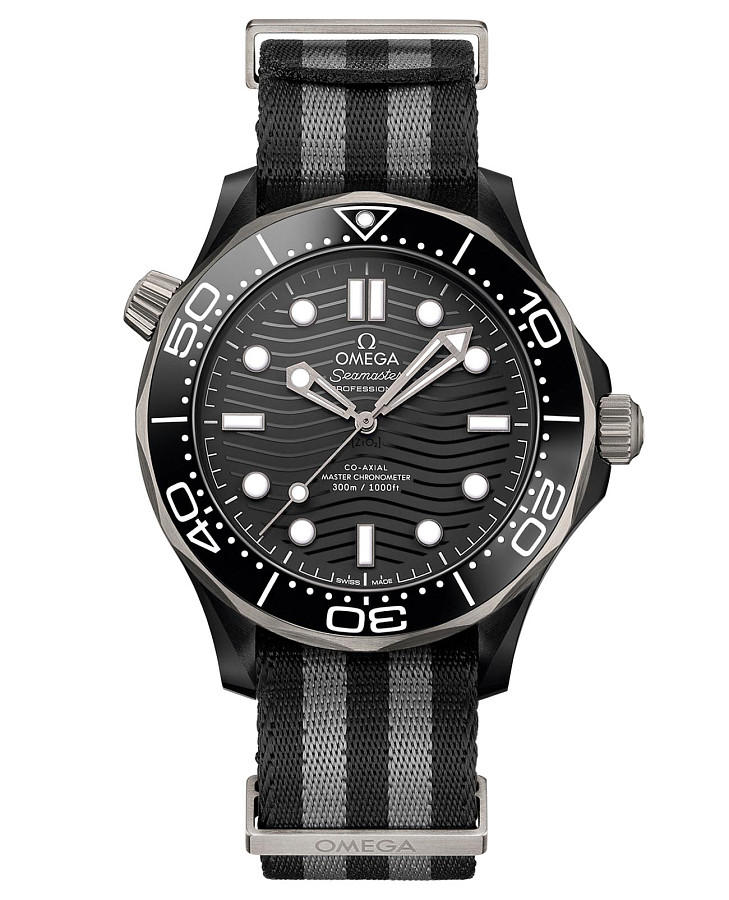 Часы Omega Seamaster Diver 300M 210.92.44.20.01.002 — мужские, черный