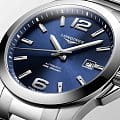 Швейцарские механические часы Longines Conquest L3.777.4.99.6, фото 4
