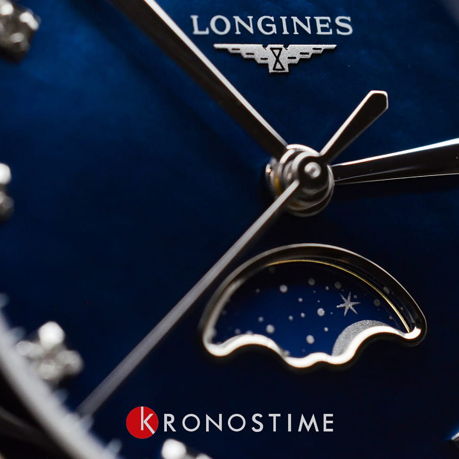 Часы Longines PrimaLuna L8.115.4.98.6 — женские, нержавеющая сталь