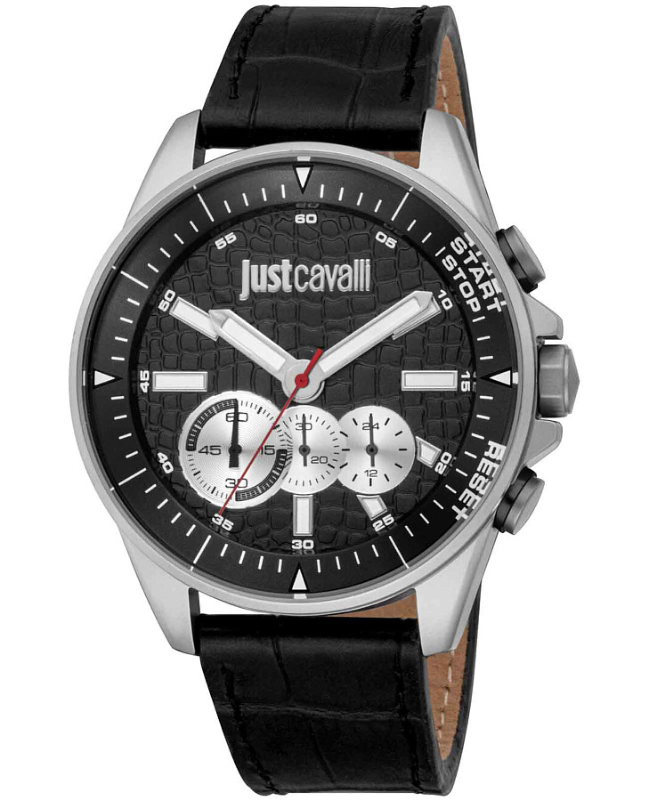 Часы Just Cavalli Leone JC1G348L0025 — мужские, черный