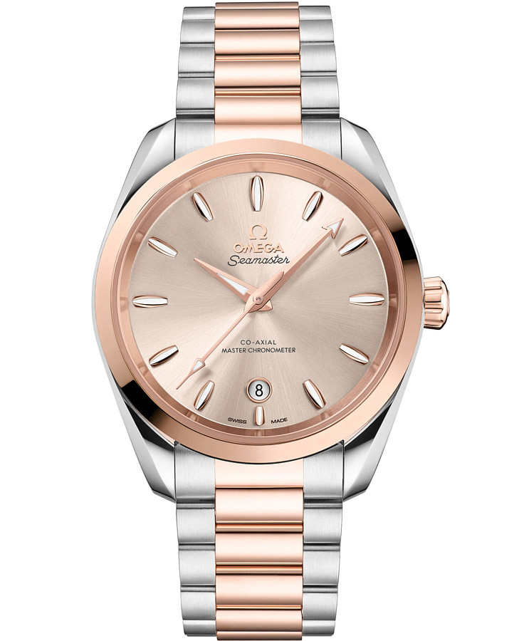 Часы Omega Seamaster Aqua Terra 220.20.38.20.09.001 — женские, бежевый