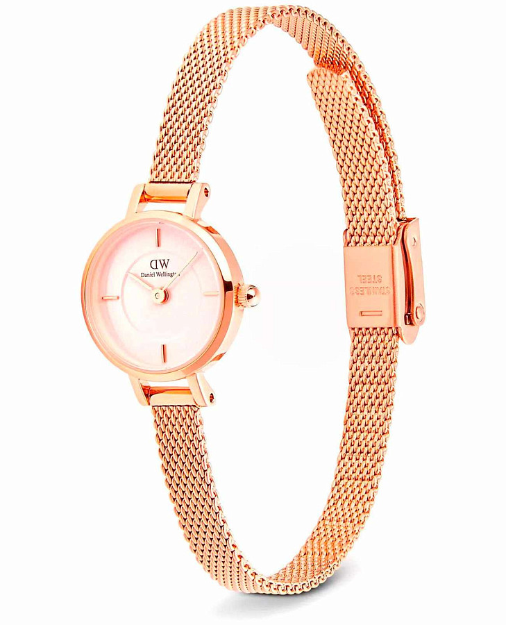 Часы Daniel Wellington Petite Mini Champagne Melrose DW00100743 — сталь металл, Швеция