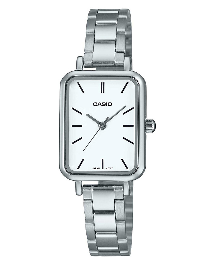 Часы Casio Collection LTP-V009D-7E — женские, белый