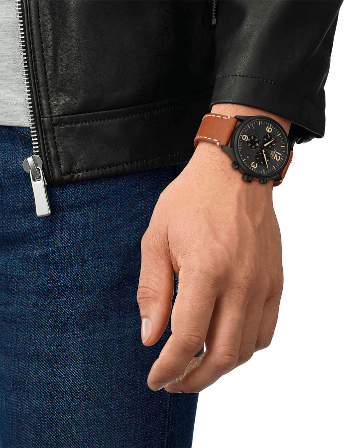 Часы Tissot Chrono XL T116.617.36.057.00 — кварцевые, сталь металл