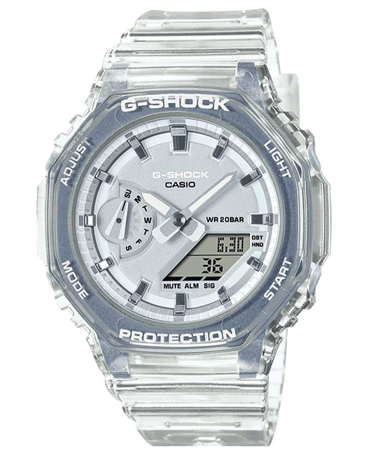 Часы Casio G-Shock GMA-S2100SK-7A — мужские, белый