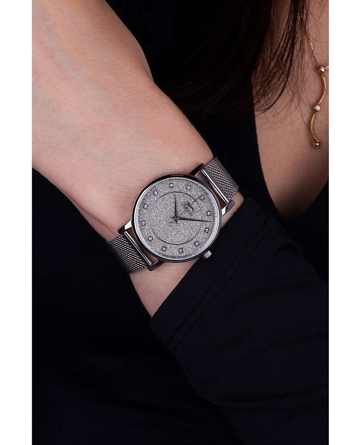 Часы Slazenger SL.09.2053.3.01 — кварцевые, суперметалл металл