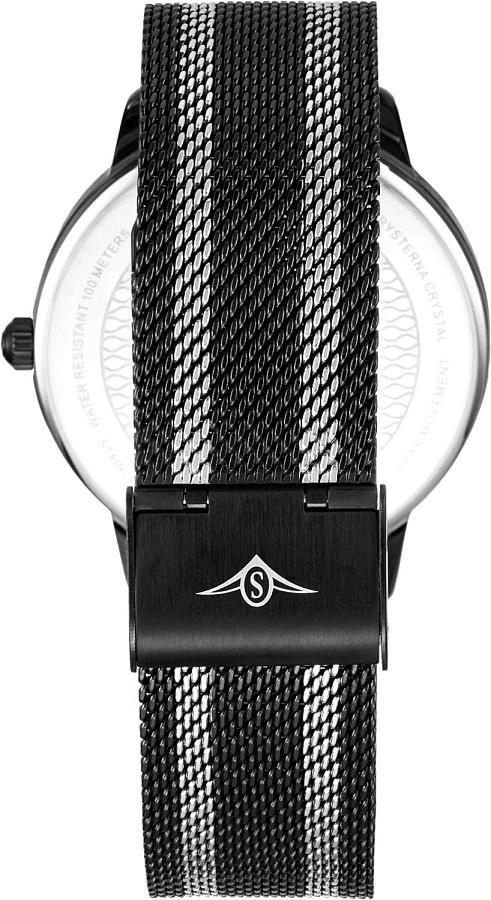 Часы Stuhrling Symphony 3998.5 — кварцевые, сталь металл