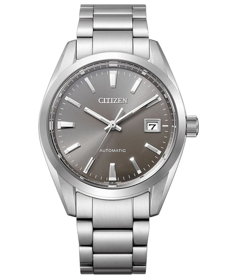 Часы Citizen Automatic NB1050-59H — мужские, серый