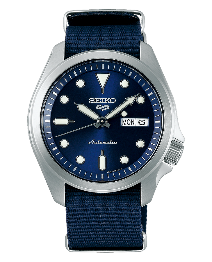 Часы Seiko 5 Sports SRPE63K1 — мужские, синий