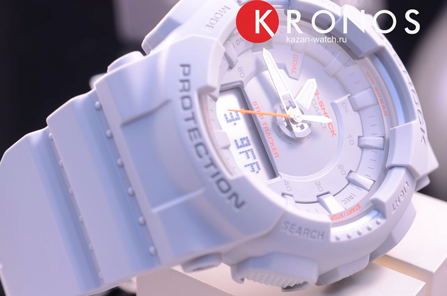Часы Casio G-Shock GMA-S130VC-8A — электронные, пластик