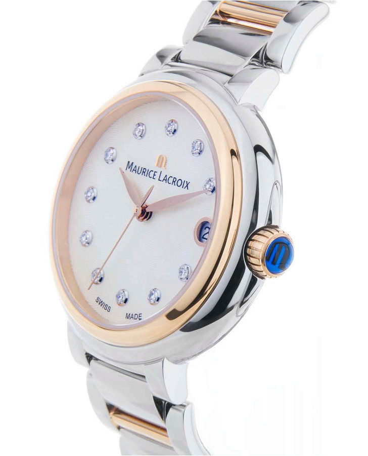 Часы Maurice Lacroix FIABA Date FA1007-PVP13-170-2 — кварцевые, металл сталь