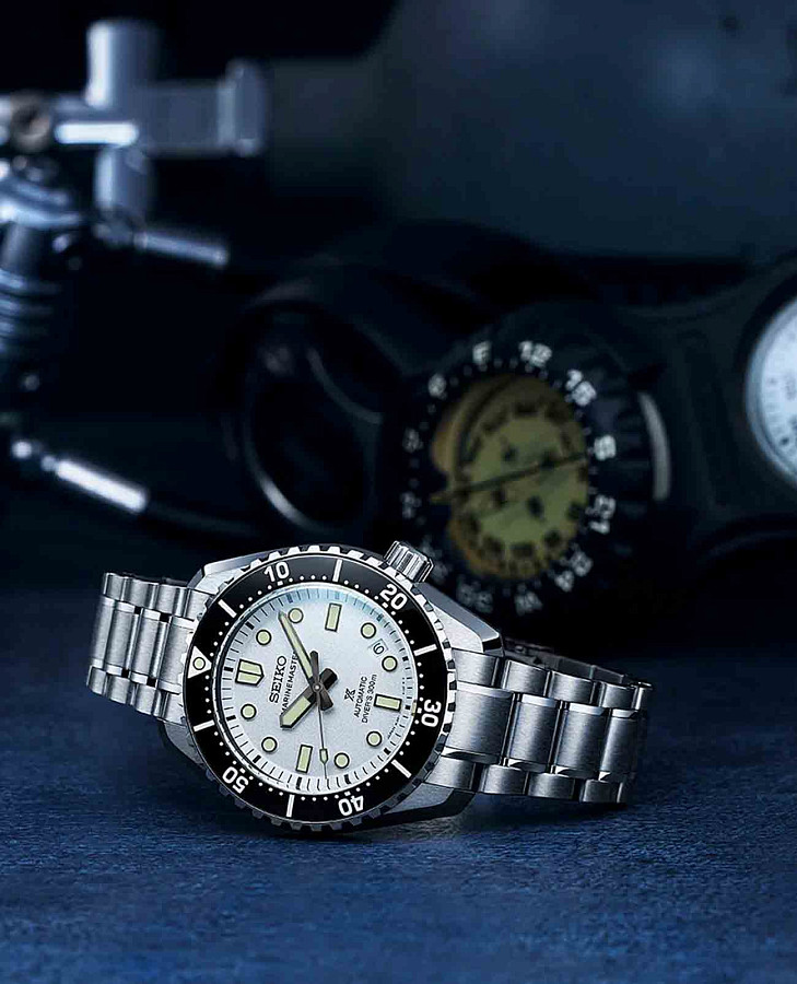 Часы Seiko Prospex Marinemaster SLA077J1 — нержавеющая сталь, мужские