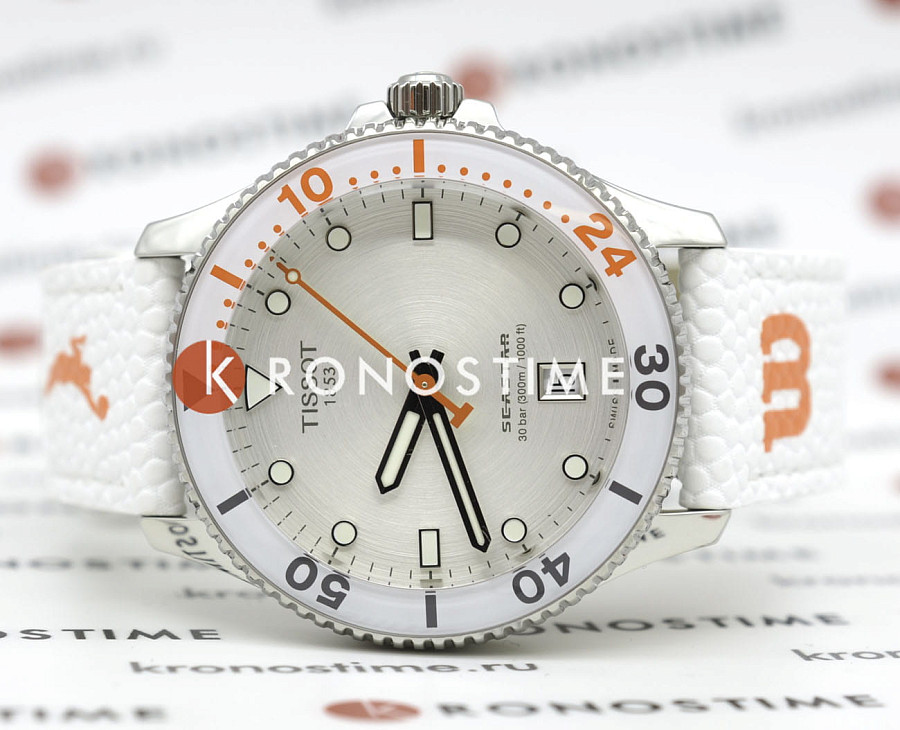 Часы Tissot Seastar Wilson Wnba T120.410.17.011.00 — кварцевые, сталь металл
