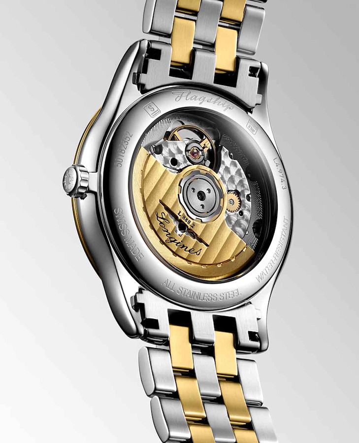 Часы Longines Flagship L4.974.3.21.7 — механические, сталь металл