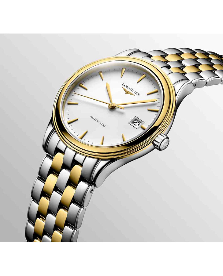 Часы Longines Flagship L4.974.3.22.7 — Швейцария, механические