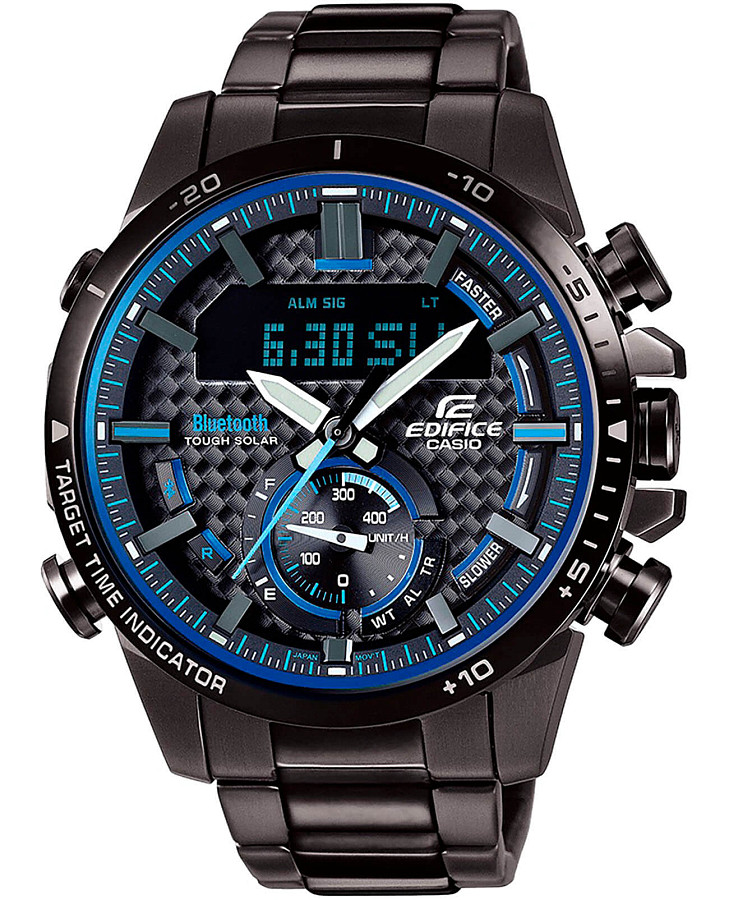 Часы Casio Edifice ECB-800DC-1A — мужские, черный